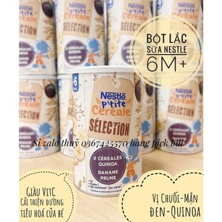 Bột lắc sữa Nestle cho bé từ 6m của Pháp