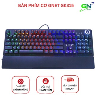 Bàn phím cơ Gnet GK315 switch quang