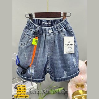 Quần Jeans ngố cho bé trai phong cách Hàn Quốc
