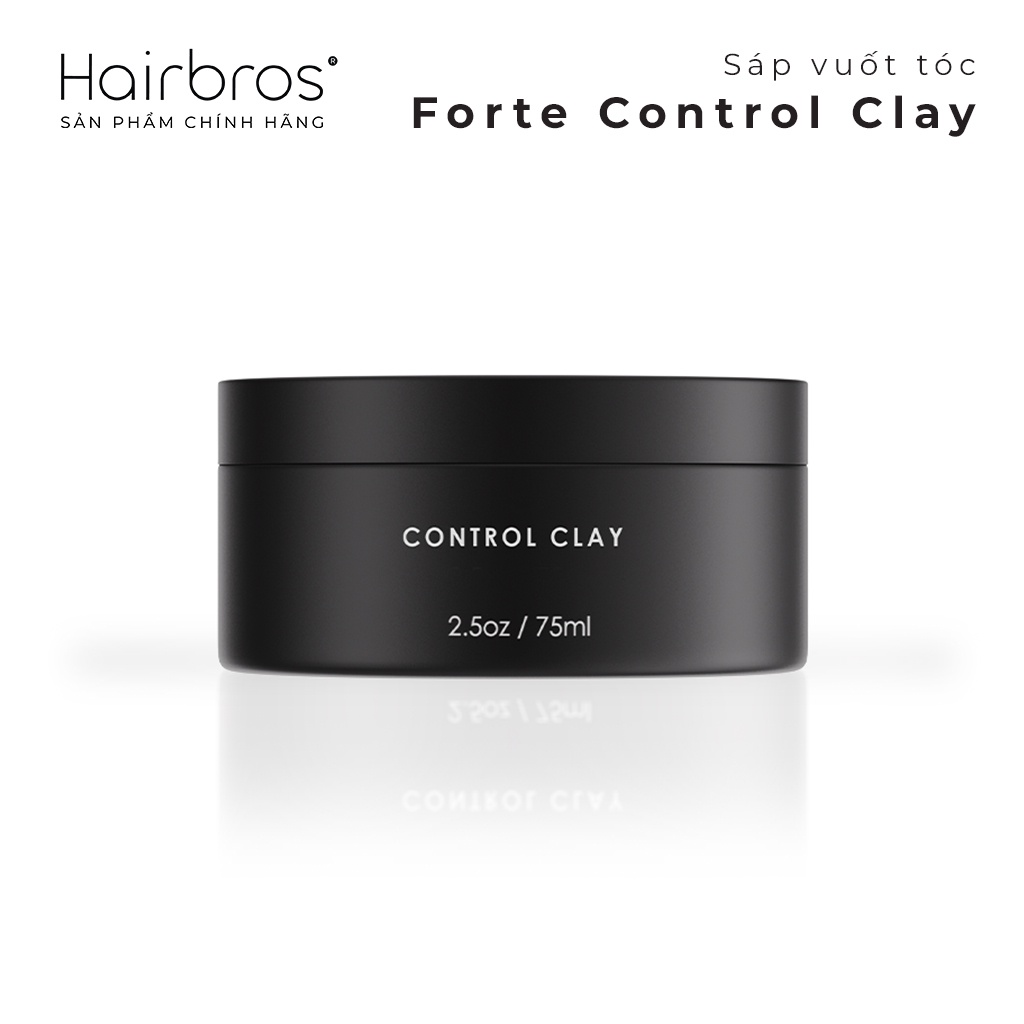 Sáp vuốt tóc Forte Series Control Clay - Medium Hold, Clay Wax - 75gr