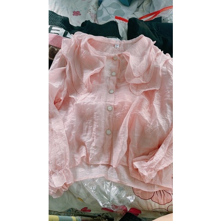 Áo sơ mi bèo tiểu thư