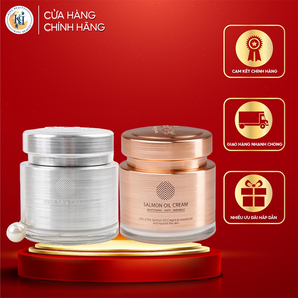 Kem Dưỡng Trắng Da Chiết Xuất Cá Hồi Salmon Oil Cream Cre8Skin 80g