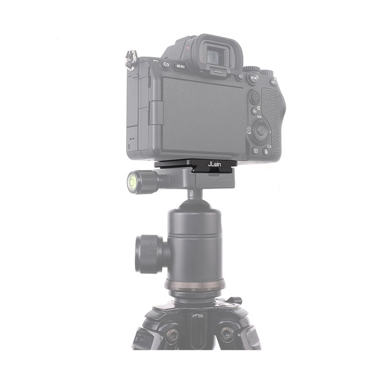 Đế tháo lắp nhanh cho chân máy ảnh Quick Release Plate tripod gimbal, gắn bên hông máy ảnh - chính hãng JLWin