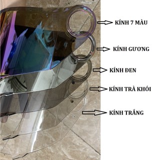 Phụ Kiện, Kính Mũ Bảo Hiểm Fullface AGU (Phụ Kiện Thay Thế)