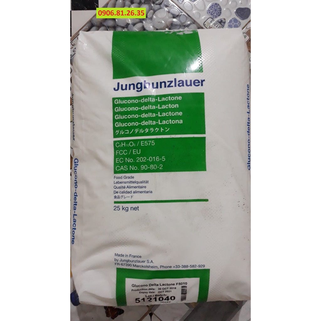 Đường Nho Pháp GDL_Gói 1KG (Glucono Delta Lactone) Hàng nhập khẩu- Giá rẻ