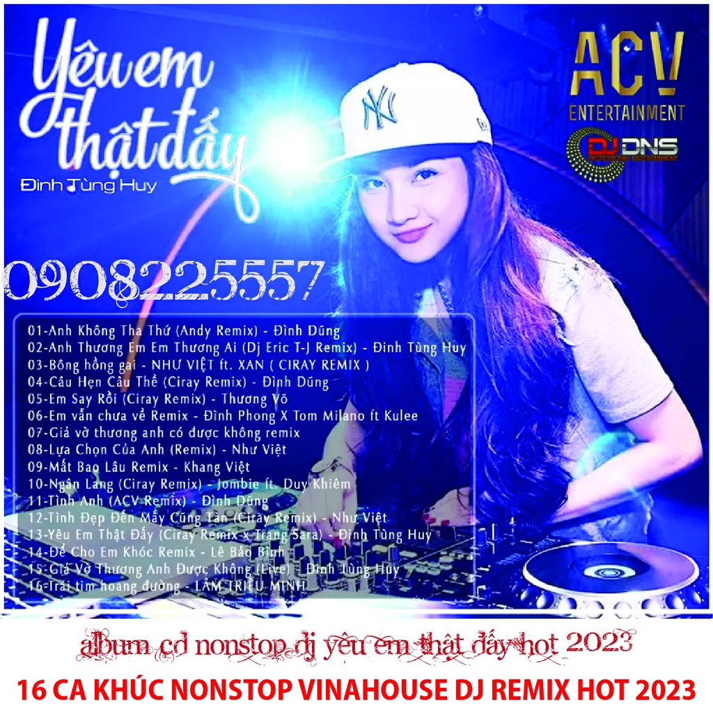 (CD-1) VERBATIM PHONO-R NONSTOP DJ VINAHOUSE REMIX 16 BÀI {YETĐ}