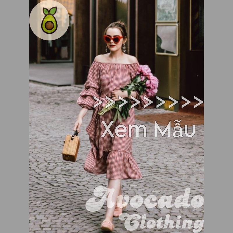 Đầm 2hand Nhật Hàn giá rẻ - đầm si Nhật, đầm xô linen - avocado clothing shop
