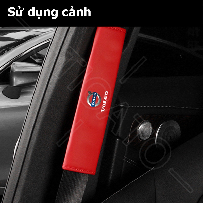 GTIOATO Da DâY Đai An ToàN Ô Tô CàI DâY An ToàN Ô Tô BọC DâY An ToàN Xe HơI Phụ KiệN Ô Tô Trang Trí Oto Phụ KiệN BêN Trong Ô Tô Cho Volvo XC60 S90 XC90 S60 XC40 V60 V90