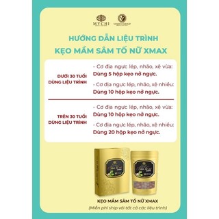 [MẪU MƠI] 10H KẸO MẦM SÂM TỐ NỮ XMAX MYCHI