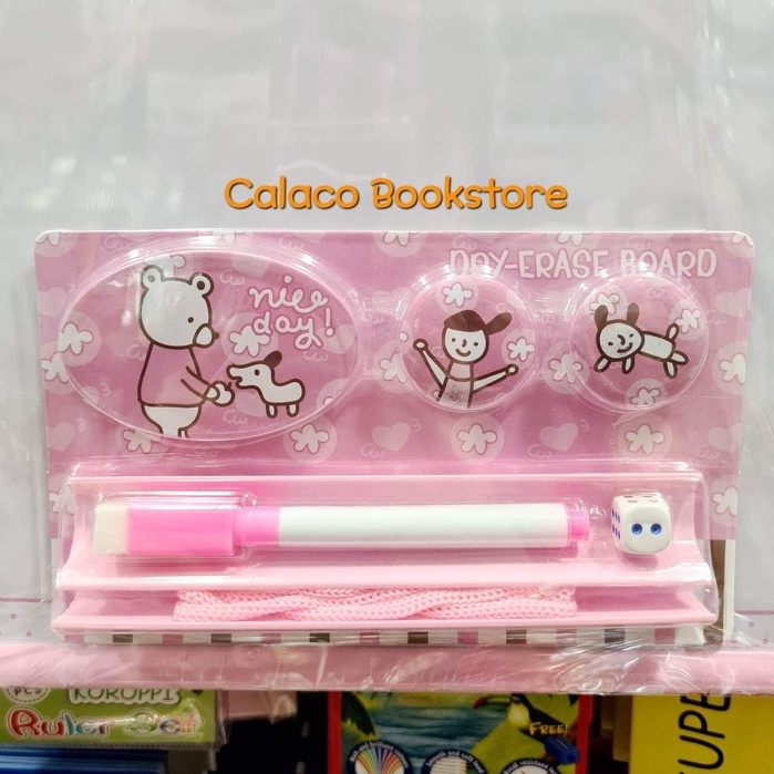 Bảng Trắng Học Sinh A3 + Kèm Bút Lông Bảng + Nam Châm Hít No.7003