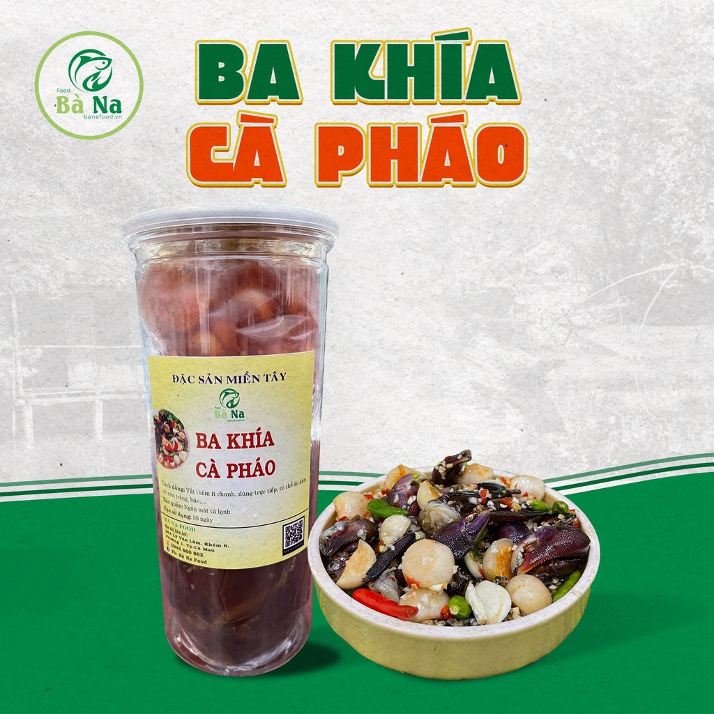 Ba khía trộn cà pháo giòn ngon - Đặc sản miền Tây