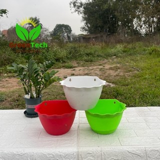 1 Chậu Ốp Tường - Chậu Nhựa Trồng Cây Treo Tường