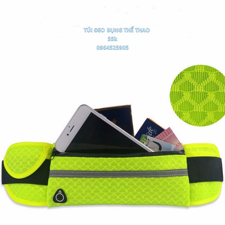 Túi Đeo Hông Đeo Bụng Chạy Bộ 55k