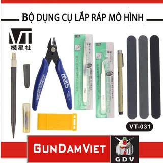Bộ dụng cụ lắp ráp mô hình Gundam 10 món cơ bản