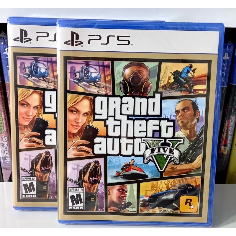 Đĩa game ps5 : Grand Theft Auto V