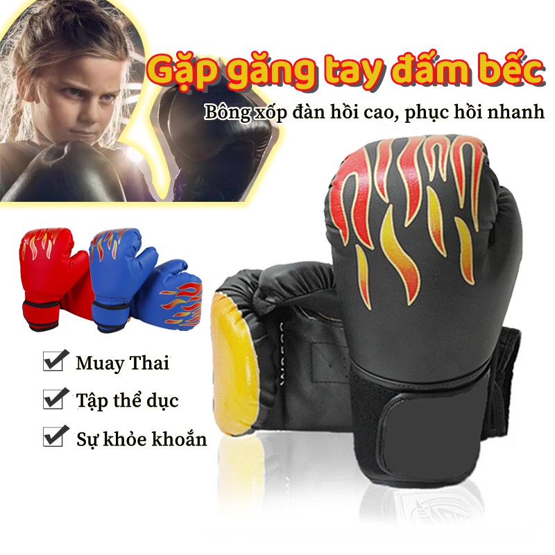 Găng Tay Boxing Trẻ Em, Đôi Đấm Bốc Luyện Tập Boxing, Cặp Găng Tay Nhiều Màu Chuyên Dành Cho Bé 6-13 Tuổi Luyện Tập.