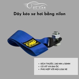 Dây kéo xe hơi bằng nilon độ bền cao tiện lợi phù hợp với nhiều loại xe.
