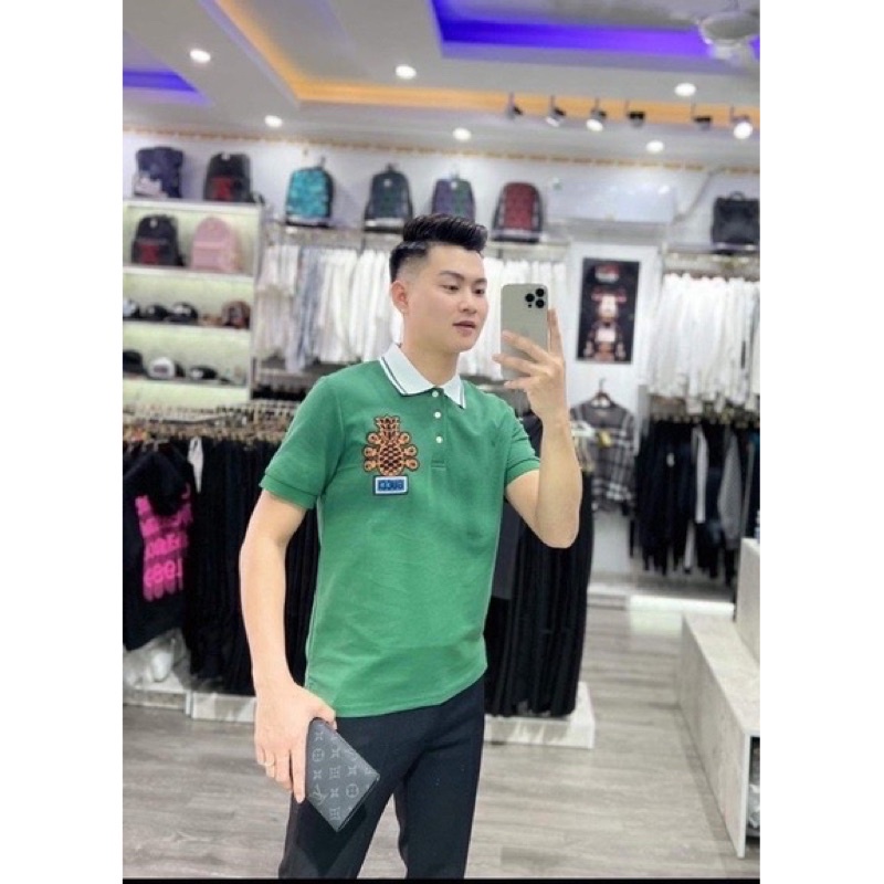Áo polo gucii quả dứa