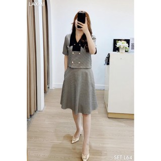 Set công sở phối xinh xắn, trẻ trung - Laxmi Boutique - L64