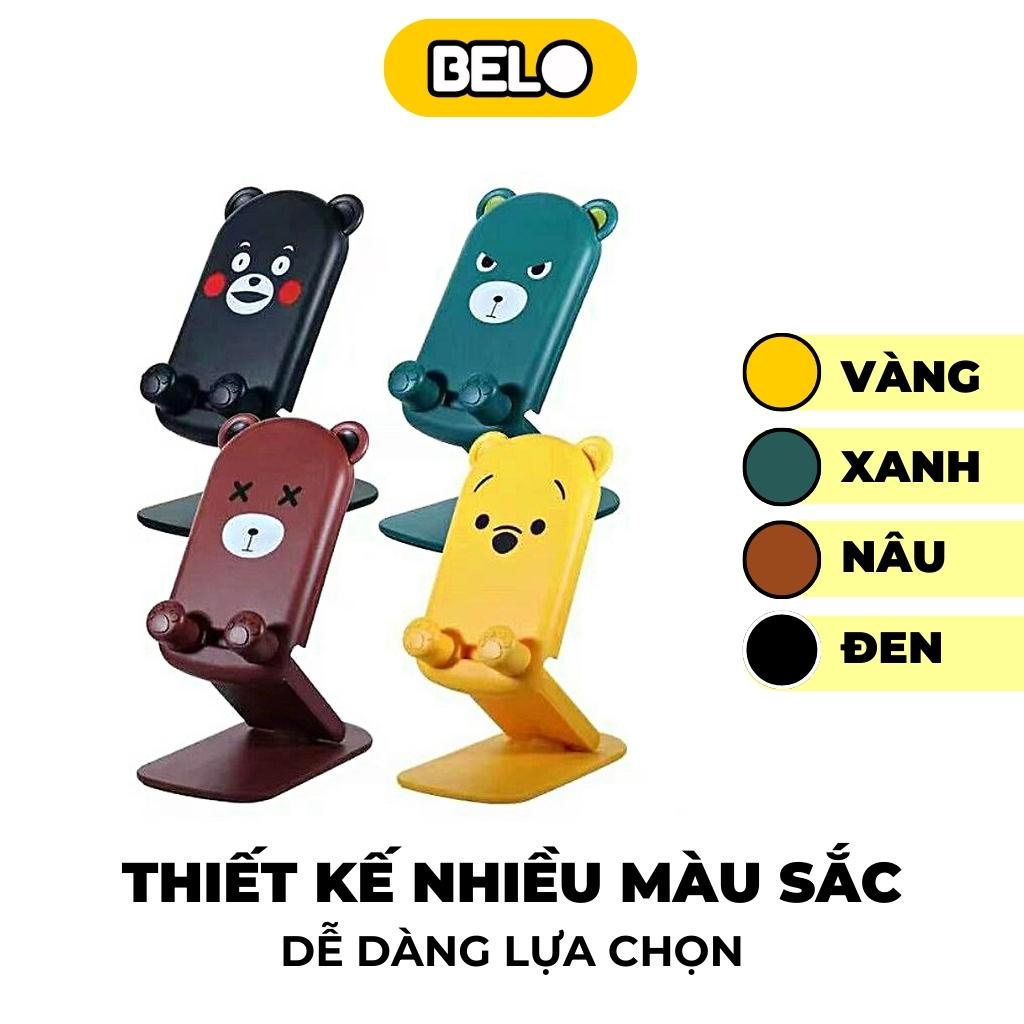 Giá đỡ điện thoại, máy tính bảng hình thú dễ thương  gấp gọn BG-02 – Belo