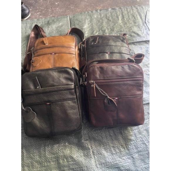 Túi chéo da bò thật 100%. BH 99 năm