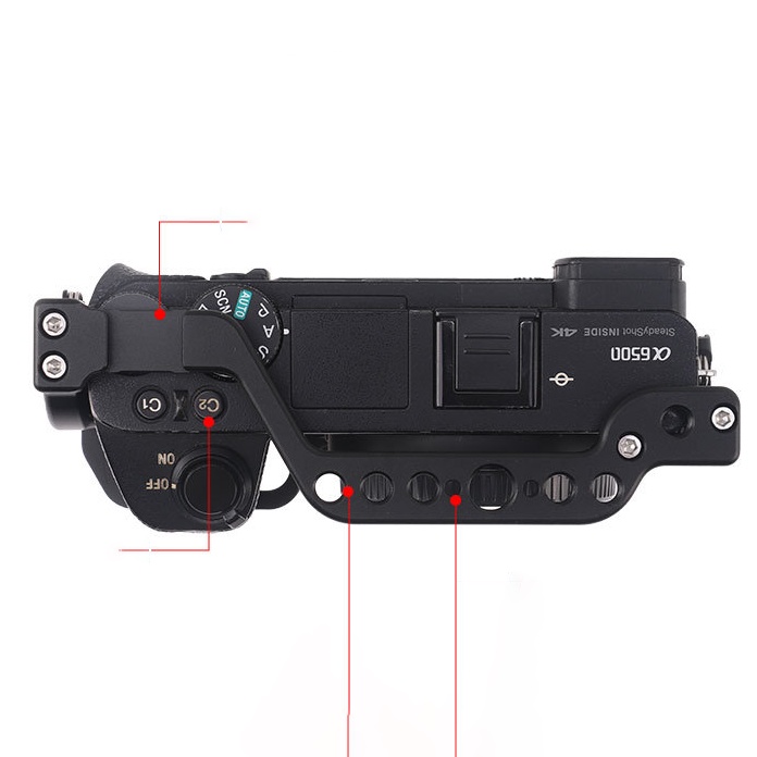 SONY A6500 A6400 A6300 A6000 JLWin | Khung bảo vệ rig cage lồng máy ảnh quay video bảo vệ SONY A6100 A6300 A6400 A6500