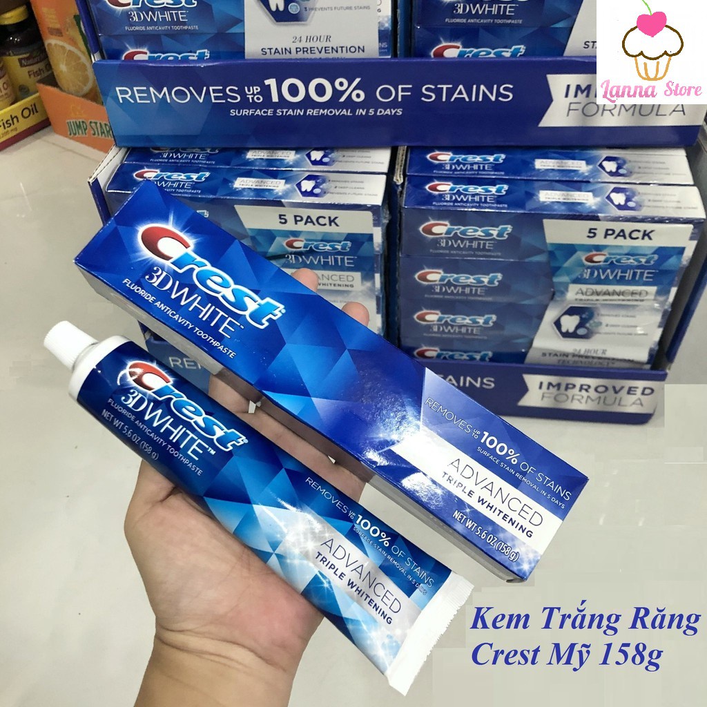 Kem đánh răng trắng sáng Crest 3D White Arctic Fresh 135ml