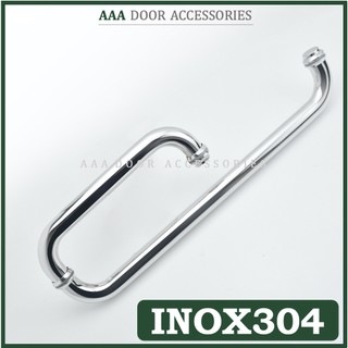 Tay nắm Cabin phòng tắm kính phi 19 phi 25 inox 304