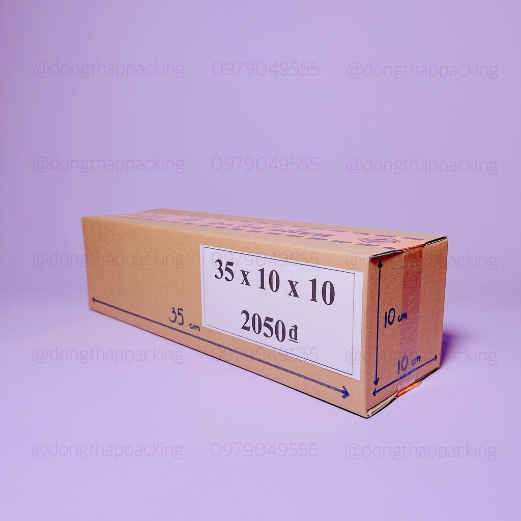 COMBO 50 HỘP CARTON 35x10x10 cm