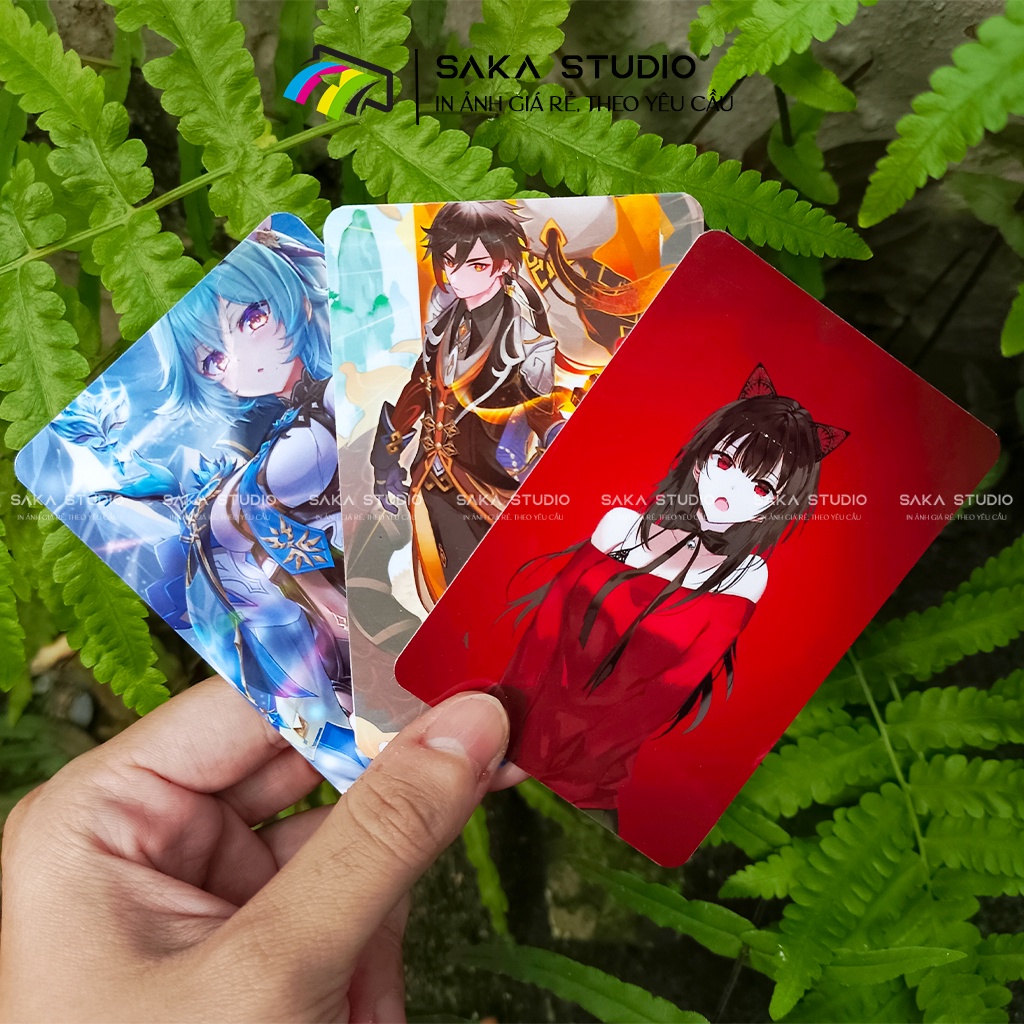 Card bo góc theo yêu cầu miễn phí ÉP PLASTIC rẻ bền đẹp
