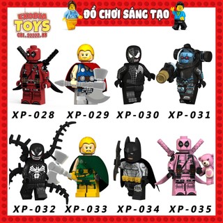 Xếp hinh Minifigure Siêu anh hùng vũ trụ Marve và DC Comics - Đồ Chơi Lắp Ghép Sáng Tạo - KORUIT KT1004