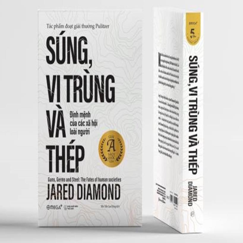 Sách > Súng, Vi Trùng Và Thép - Định Mệnh Của Các Xã Hội Loài Người | Jared Diamond (Tái Bản Mới Nhất) - AlphaBooks