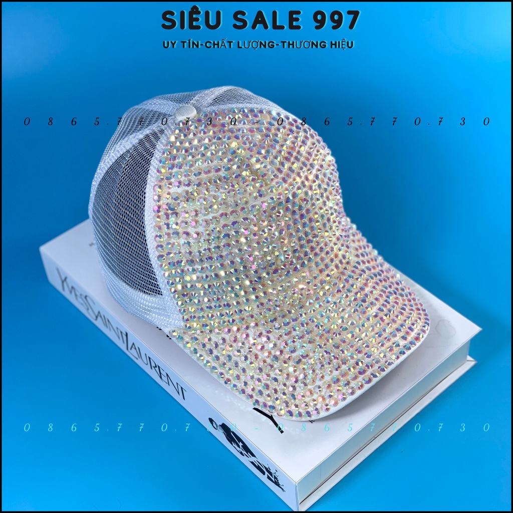 NÓN KẾT ĐÍNH ĐÁ QC NHẬP HÀNG NGƯỜI LỚN 3 MÀU THỜI TRANG HÀNG NHẬP