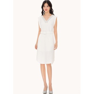 Marc Fashion Đầm suông diễu cổ tim JH11681919