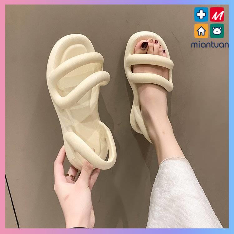Dép dép trên bãi biển La Mã đáy dày dép đi trong nhà mùa hè dép sandal nữ