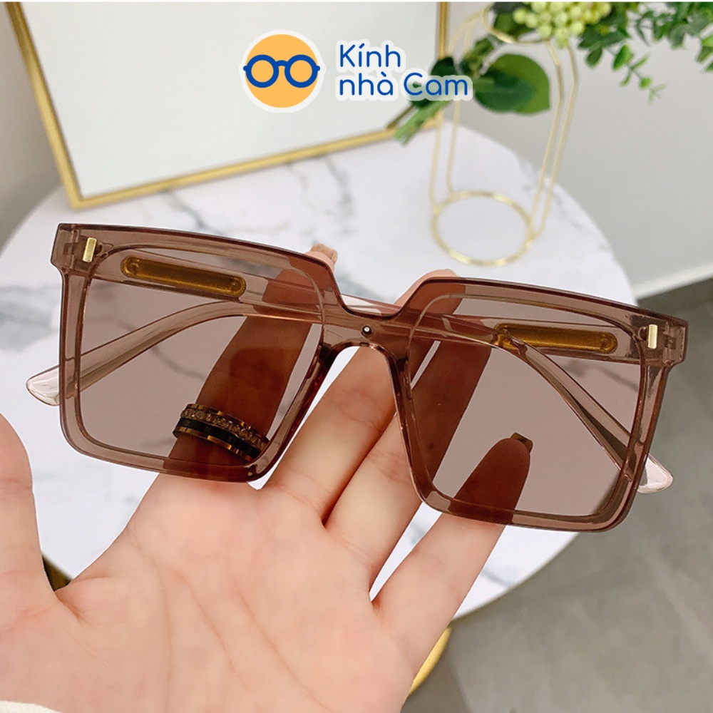 Kính Râm Thời Trang, Kính Mắt Chống UV400 Phong Cách Unisex Thời Trang Hàn Quốc Nam Nữ FERADO