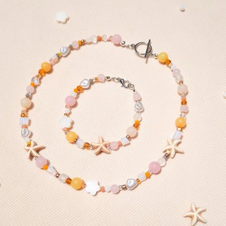 Vòng cổ vòng tay sao biển vỏ sò nước ngọt Marine 🐚🌊