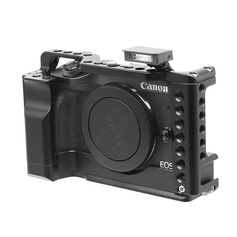 Canon EOS M6ii M6 mark 2 | Khung lồng bảo vệ rig cage rigcage máy ảnh quay video giá đỡ bảo vệ lplate