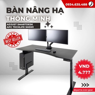 Bàn thông minh nâng hạ chiều cao apc flexisport e4 smd01 - 2 động cơ motor / 3 stage - adjust desk flexispot cao 1270mm
