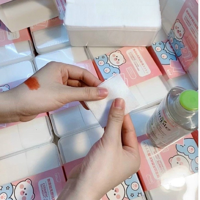 BÔNG TẨY TRANG OLIBEAR 1000 MIẾNG