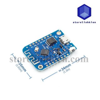 Mạch Thu Phát Wifi ESP8266 NodeMCU Lua D1 mini v3.0 4mb