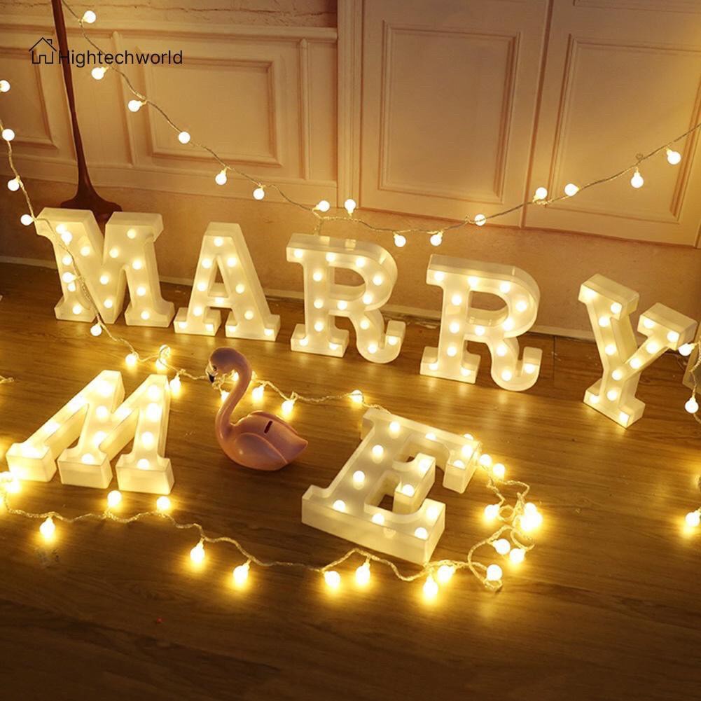 Chữ LED trang trí sinh nhật và sự kiện  - Booshopdecor