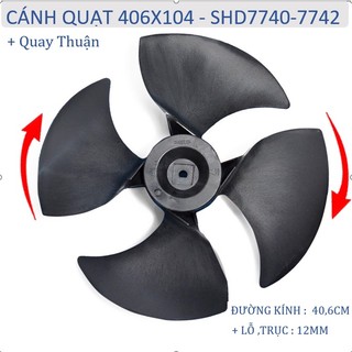 Cánh quạt hơi nước sunhouse shd7740, shd7742 - quay thuận