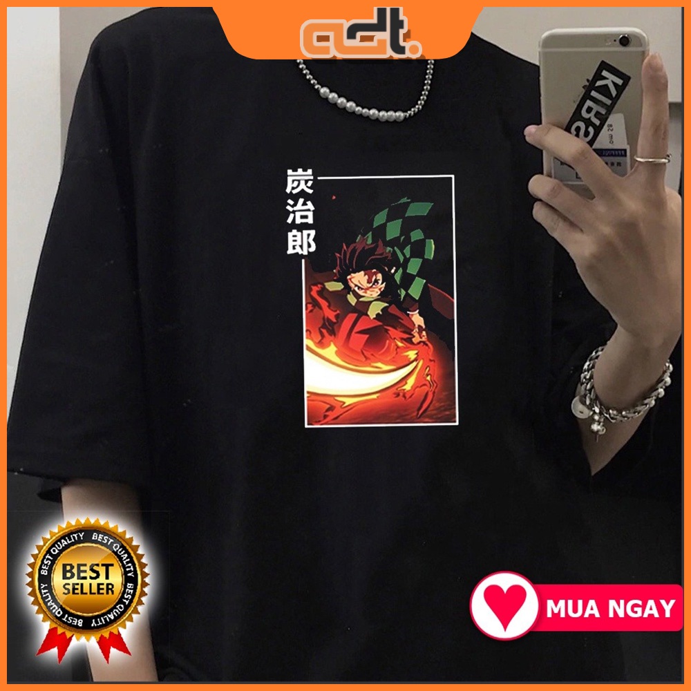 BST Áo thun kimetsu no yaiba tanjiro kamado demon slayer cực chất giá rẻ