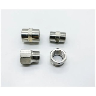Nối 2 đầu ren trong,ren ngoài 21. răng trong 21 răng ngoài, măng xông thau inox, cà rá 21 27