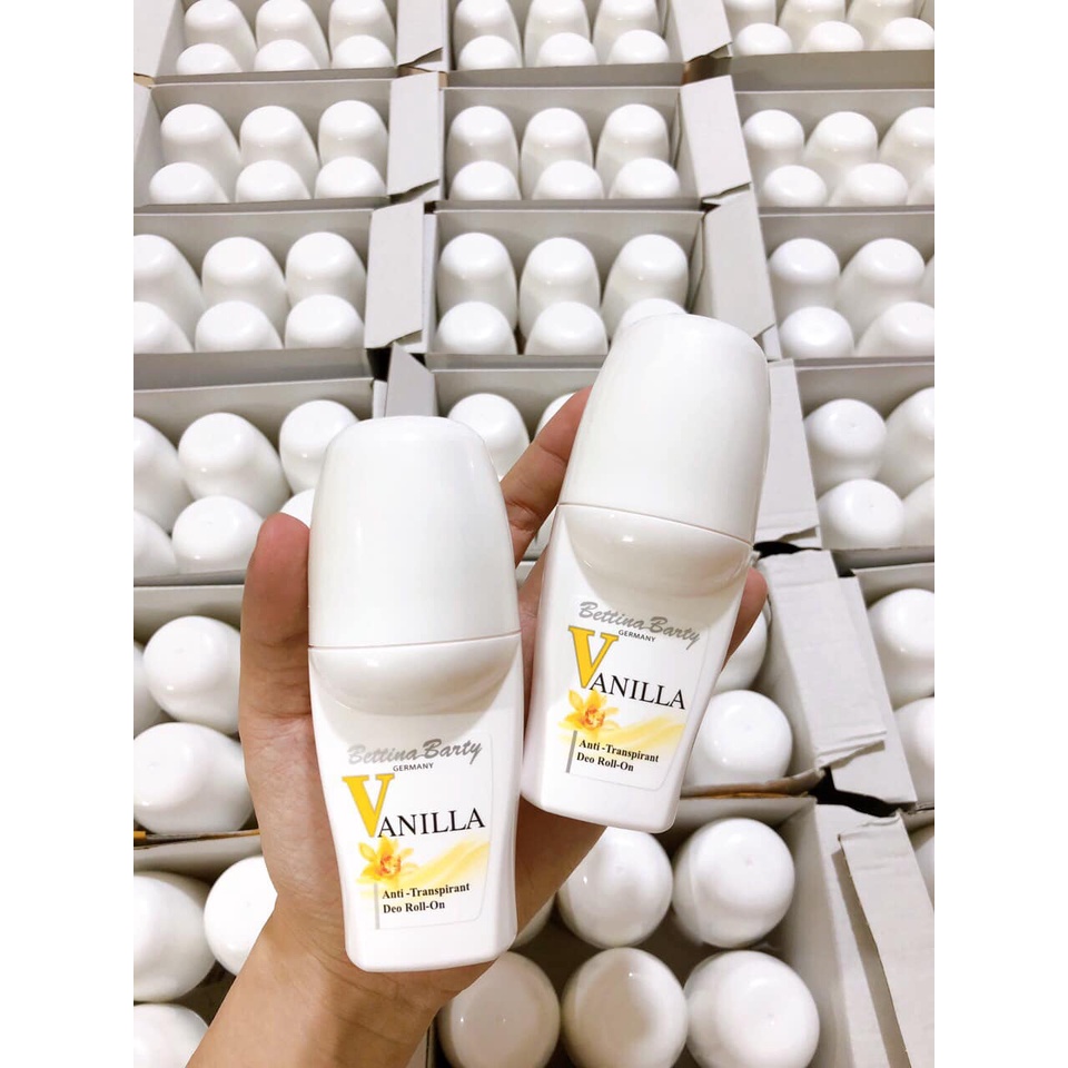 Lăn Khử Mùi Vanilla Bettina Barty Hương Nước Hoa 50ml Đức