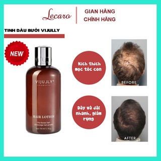 Xịt bưởi Vijully, tinh dầu bưởi Vijully dưỡng tóc kích mọc tóc, giảm rụng tóc hiệu quả LECARO