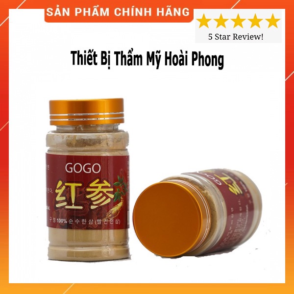 (Sale) Bột Hồng Sâm Cấy Hồng Sâm Gogo Hàn Quốc Cao Cấp Trắng Da Mờ Thâm Nám Se Khit Lỗ Chân Lông.