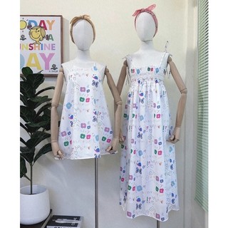 Đầm maxi nhún cute - order Thái