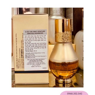 Tinh Chất Vàng Ohui The First Ampoule Advanced 20ml